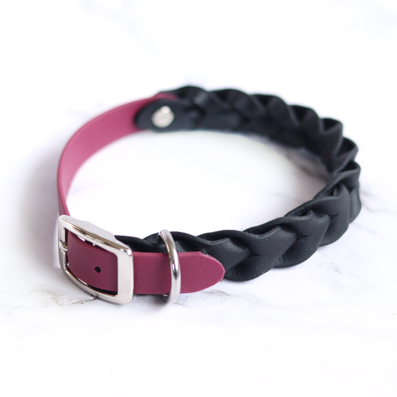 Biothane halsband op maat gemaakt