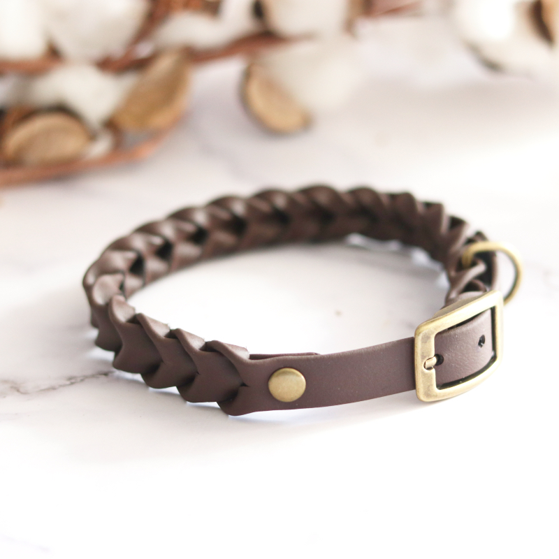 Biothane halsband op maat