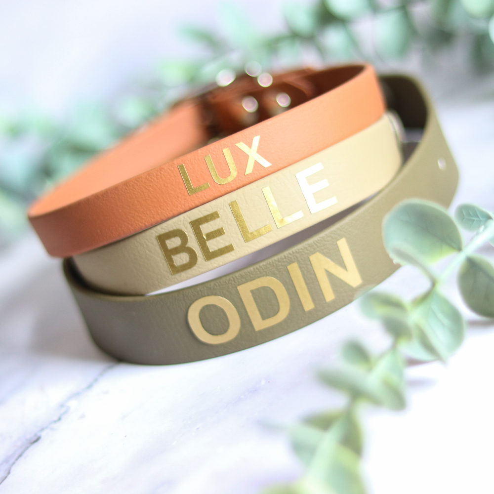 Halsband met naam